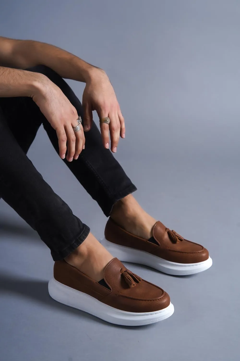 Men's Daily Sports Classic Shoes 818 Brown
