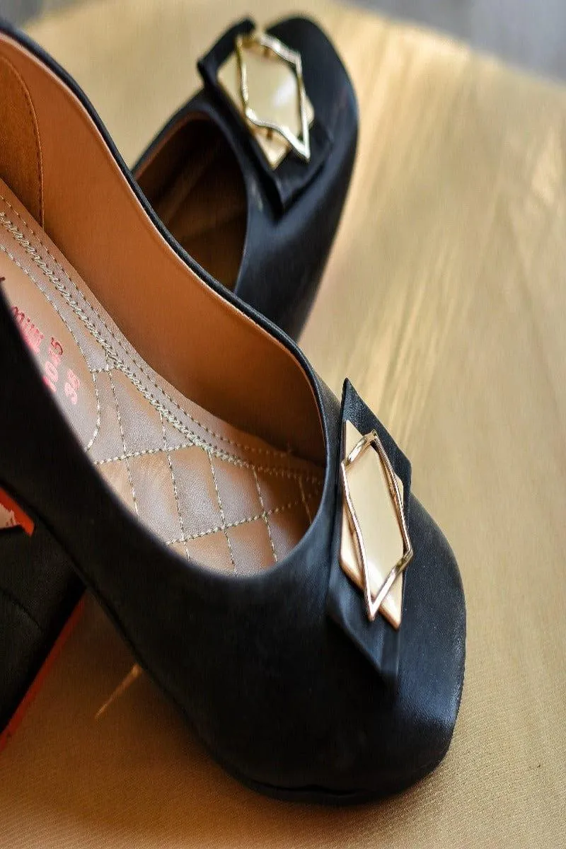 Milli Shoes - Buckle Pumps - Black - 8698