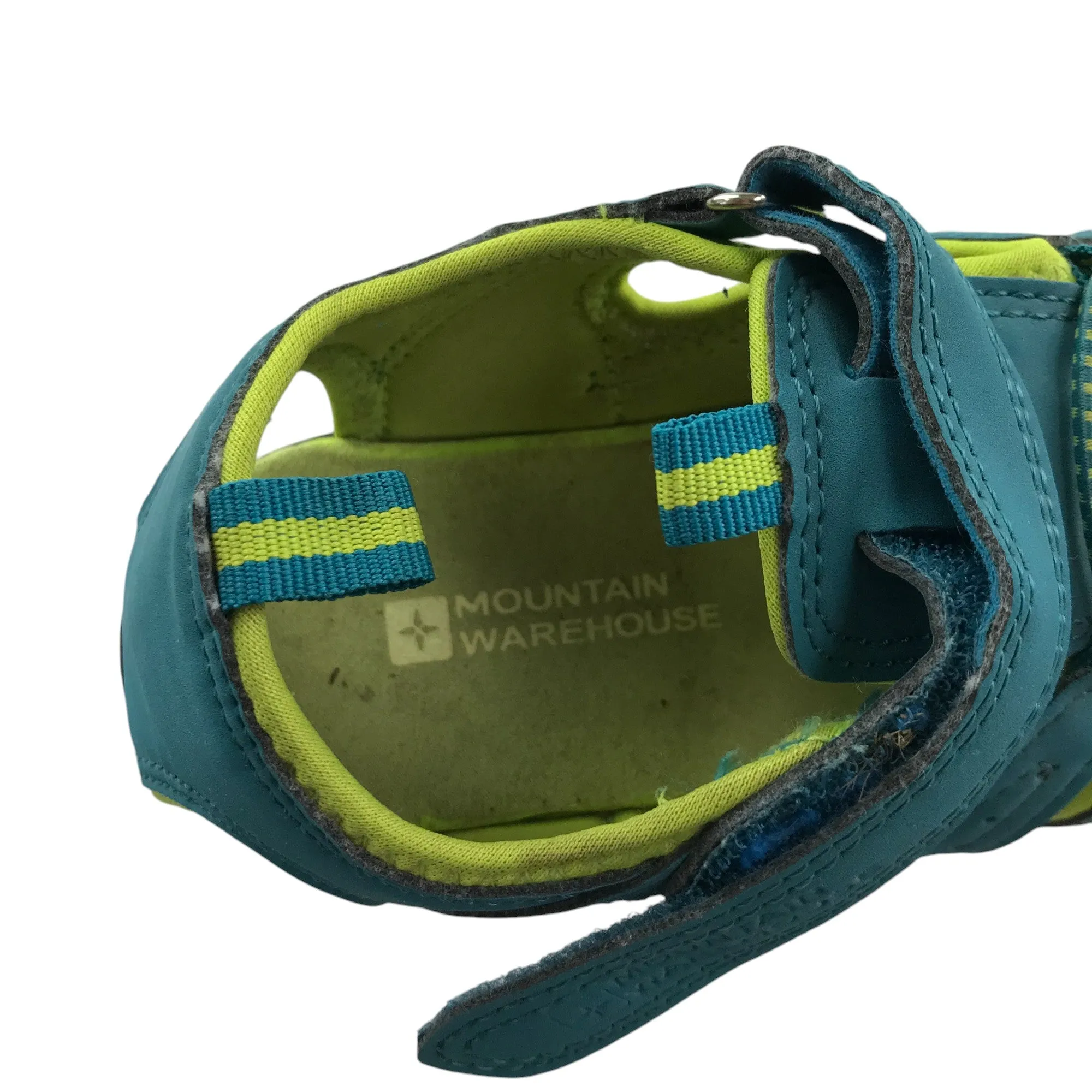 Mountain Warehouse sandals shoe size 1 green