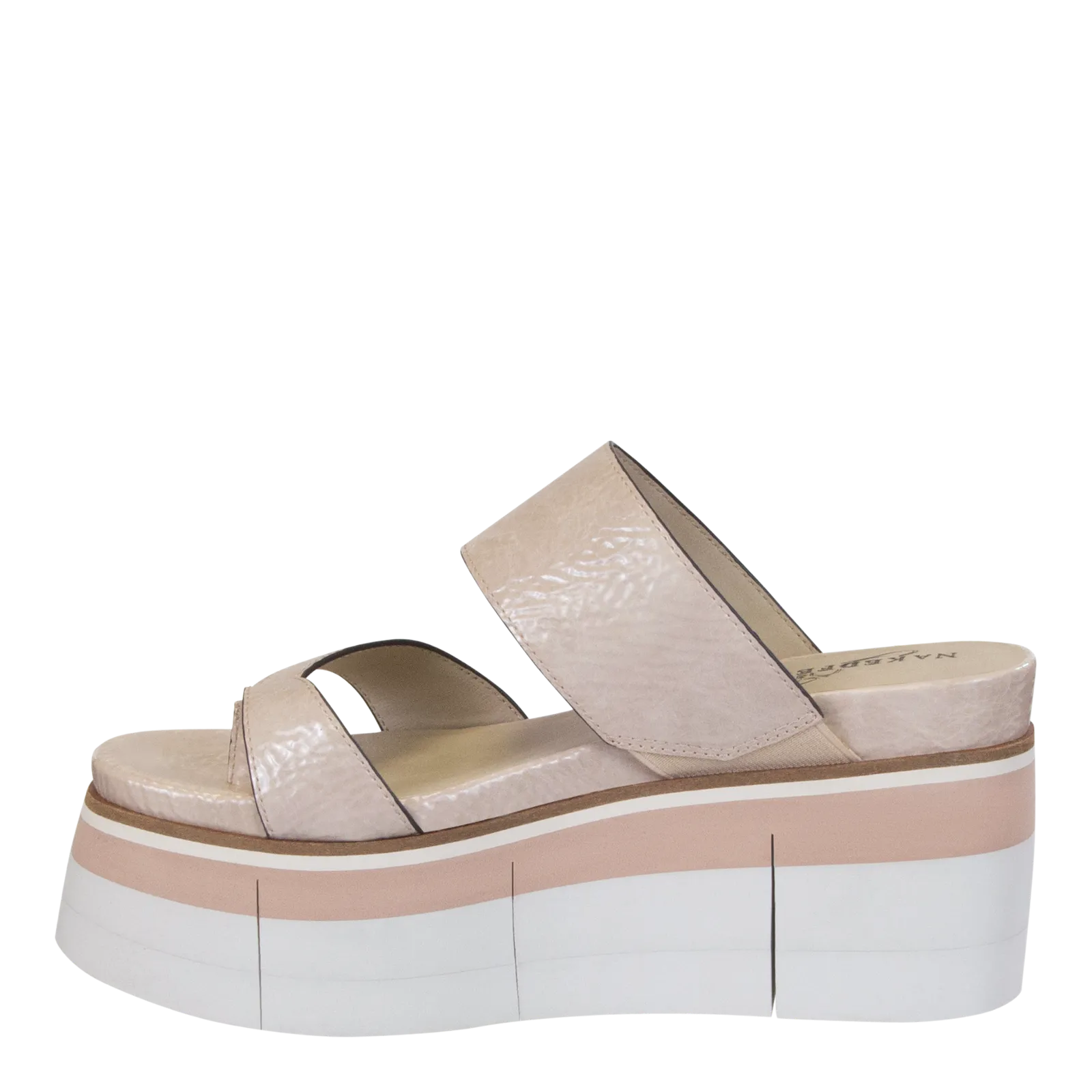 NAKED FEET - FLUX in ROSETTE Wedge Sandals