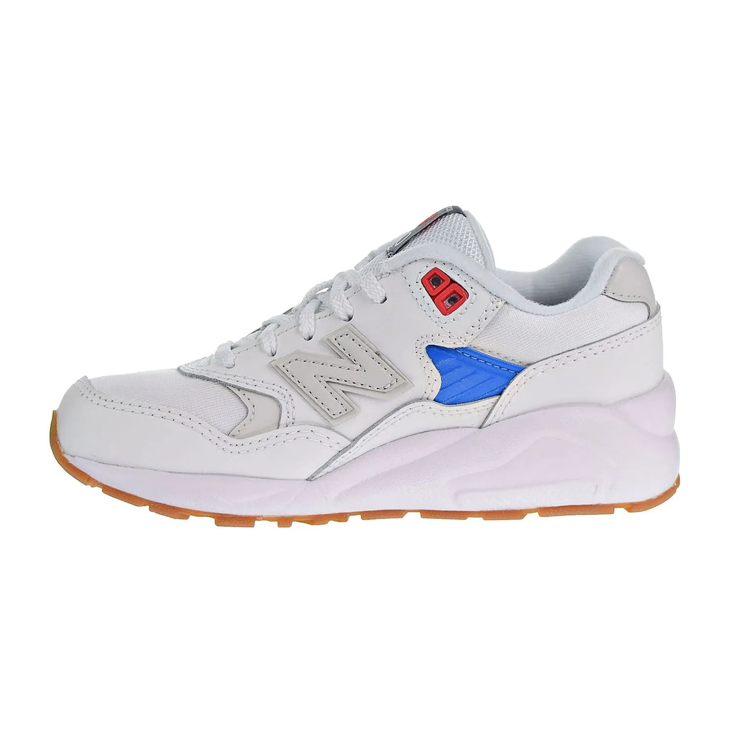 New Balance 580 Little Kids' Shoes White/Blue/Gum