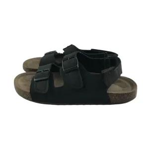 Next Sandal shoe size 2 black straps and brown sole