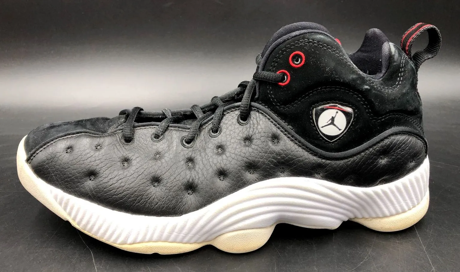 Nike Air Jordan Jumpman Team 2 Men's 'Black' Basketball Sneakers - Sz 10 ( COA)