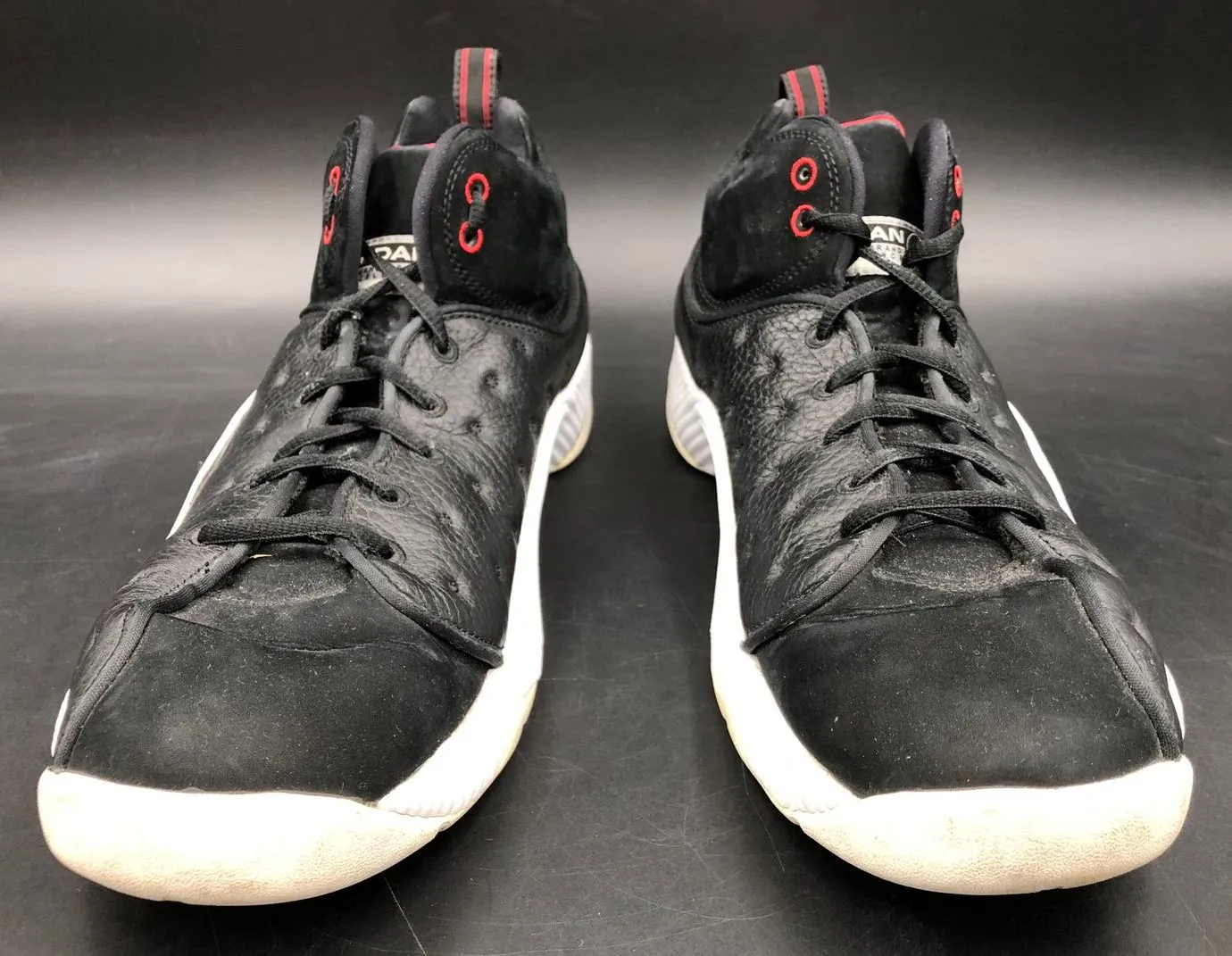 Nike Air Jordan Jumpman Team 2 Men's 'Black' Basketball Sneakers - Sz 10 ( COA)