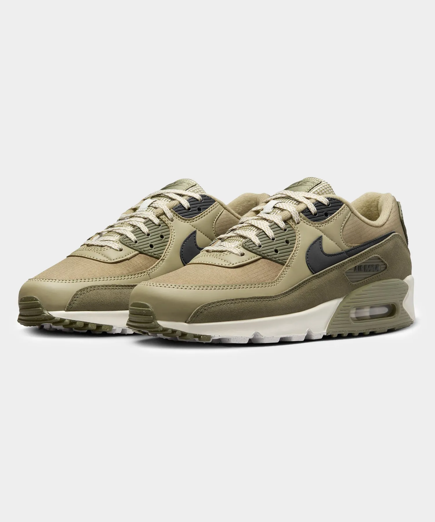 Nike Air Max 90 in Grey   Neutral Olive