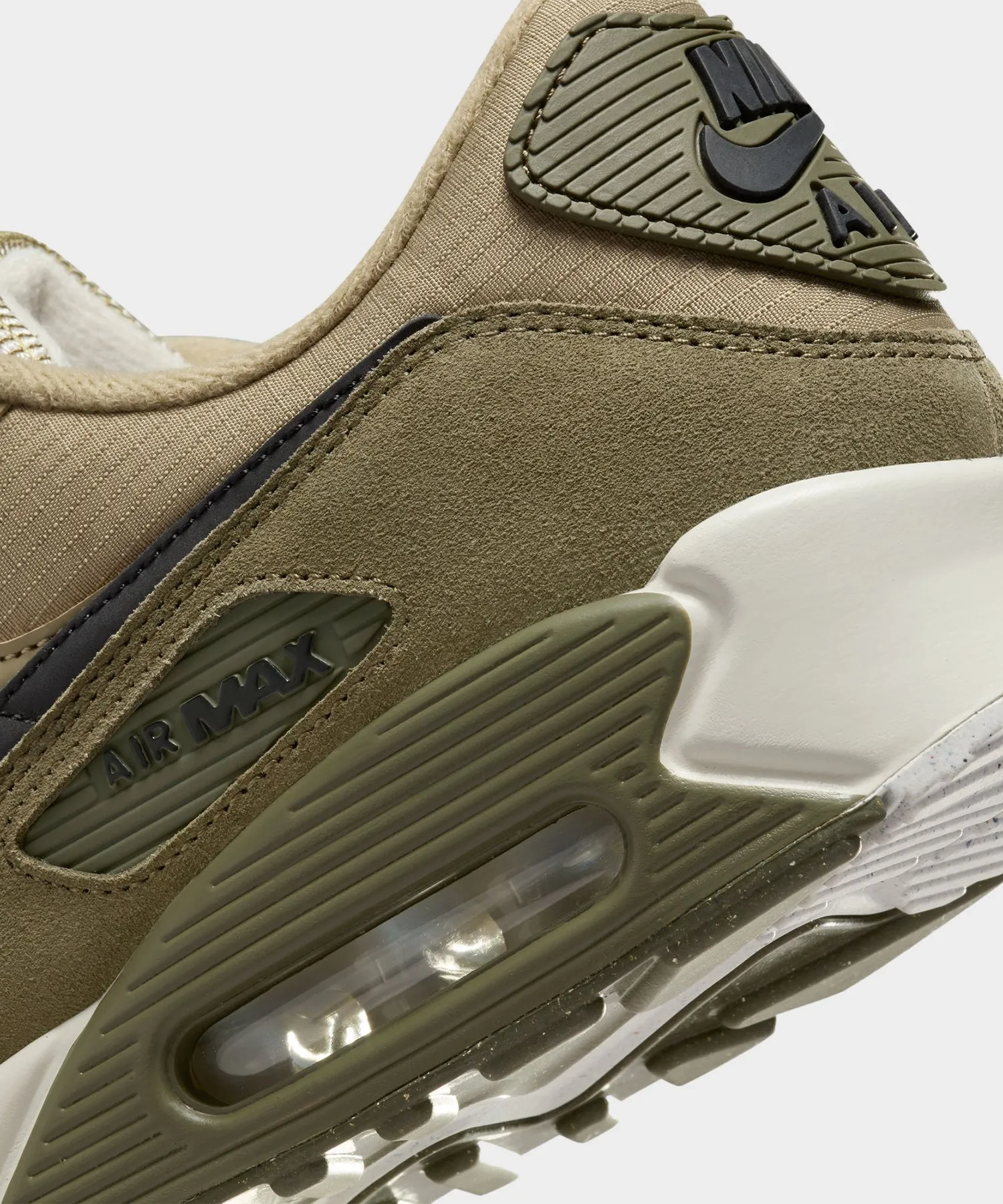 Nike Air Max 90 in Grey   Neutral Olive