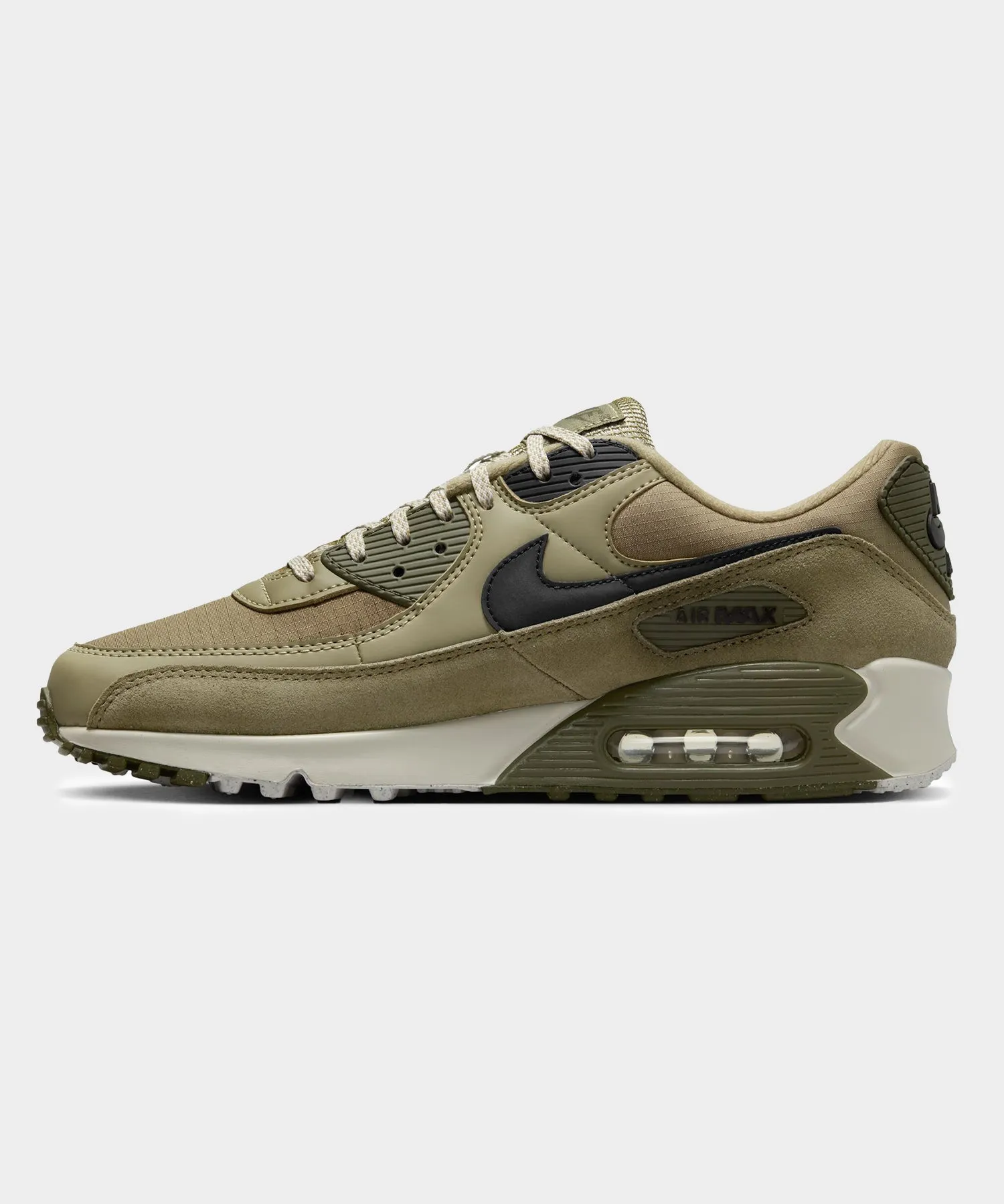 Nike Air Max 90 in Grey   Neutral Olive