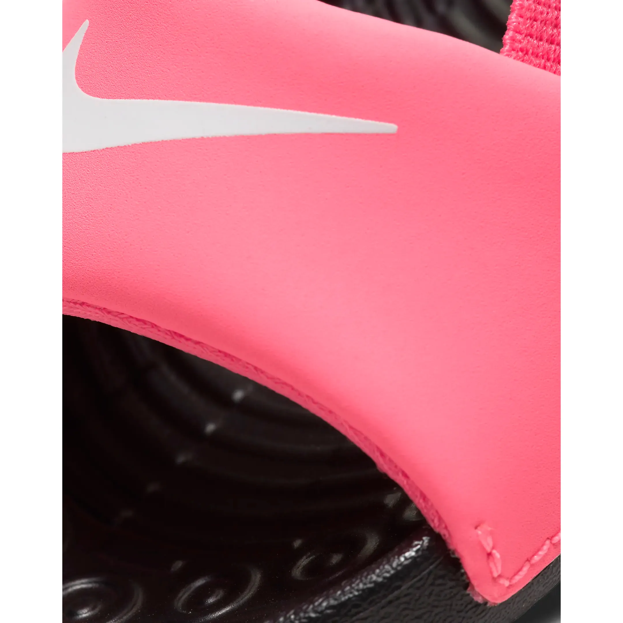 Nike Kid's Kawa TD Slides - Digital Pink / Black / White