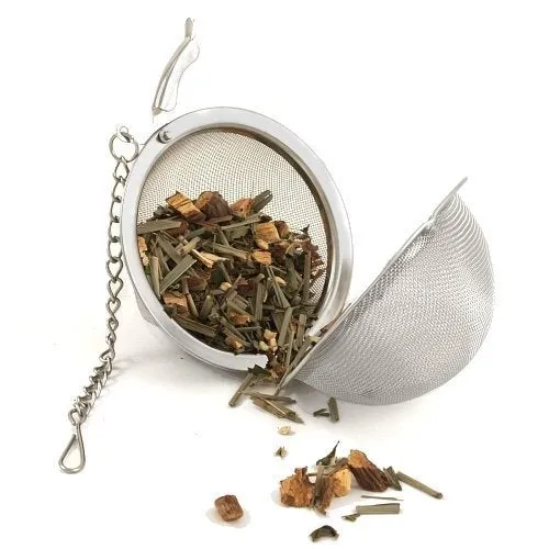 Octavius | Ball Shaped Tea Infuser | High Grade Stainless Steel | Ideal for Steeping Leaf Teas, Flowers & Herbs | Easy to Use | Durable & Convenient | Green Tea Infuser | Tea Strainer | Tea Filter