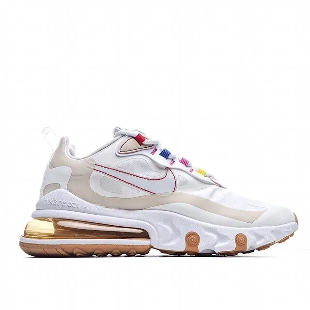 Original New Arrival AIR MAX 270 REACT Men's Running Shoes Sneakers Men's and women's casual shoes running shoes