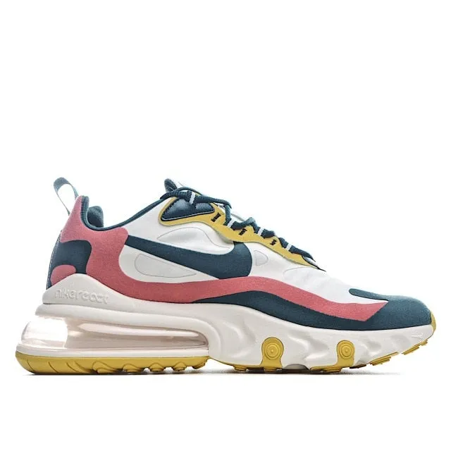 Original New Arrival AIR MAX 270 REACT Men's Running Shoes Sneakers Men's and women's casual shoes running shoes