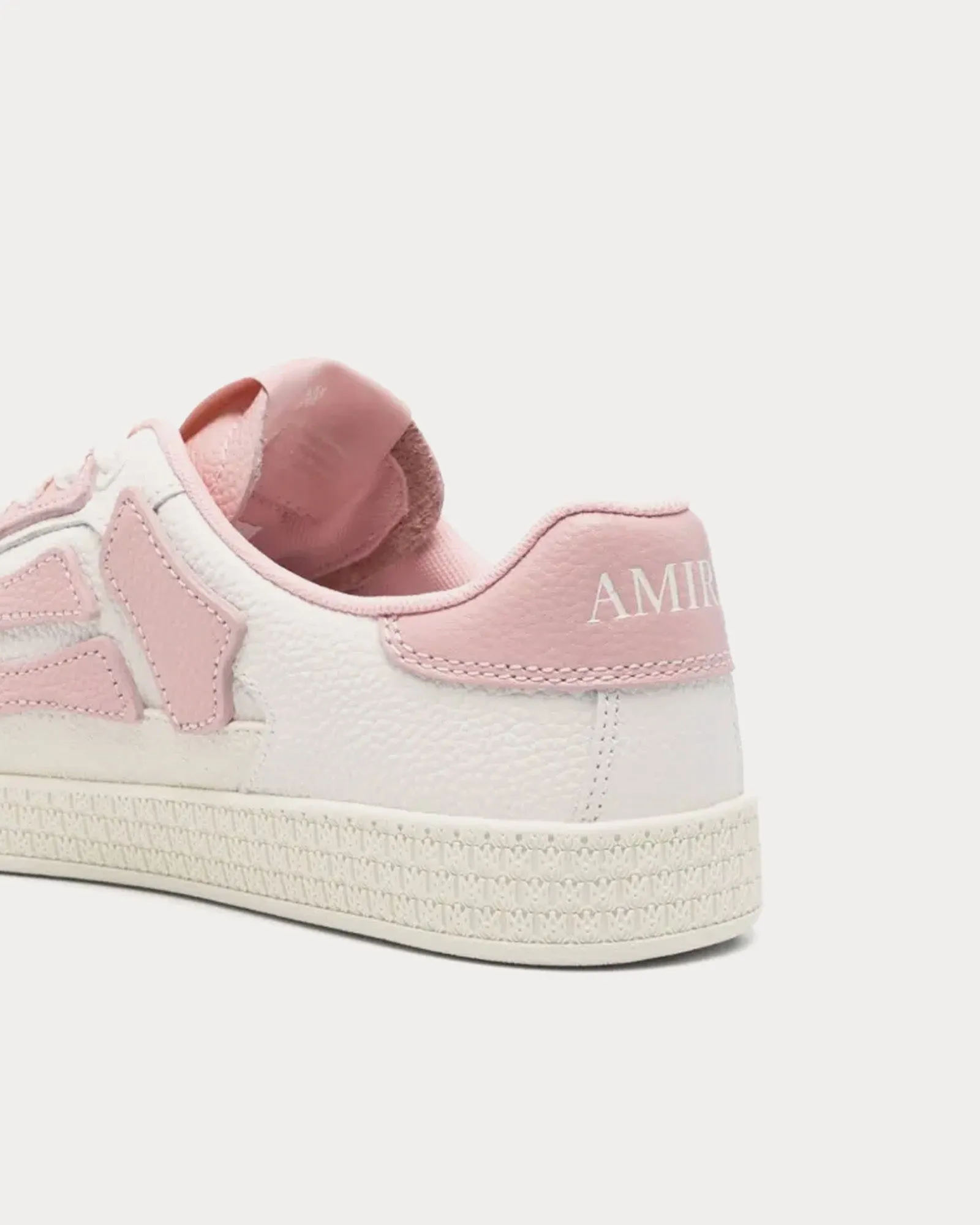 Pacific Bones White / Vintage Pink Low Top Sneakers