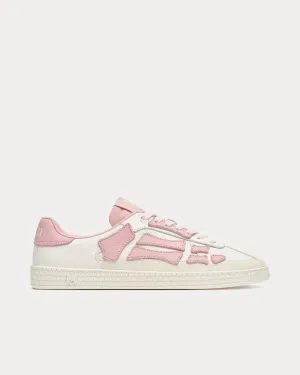 Pacific Bones White / Vintage Pink Low Top Sneakers
