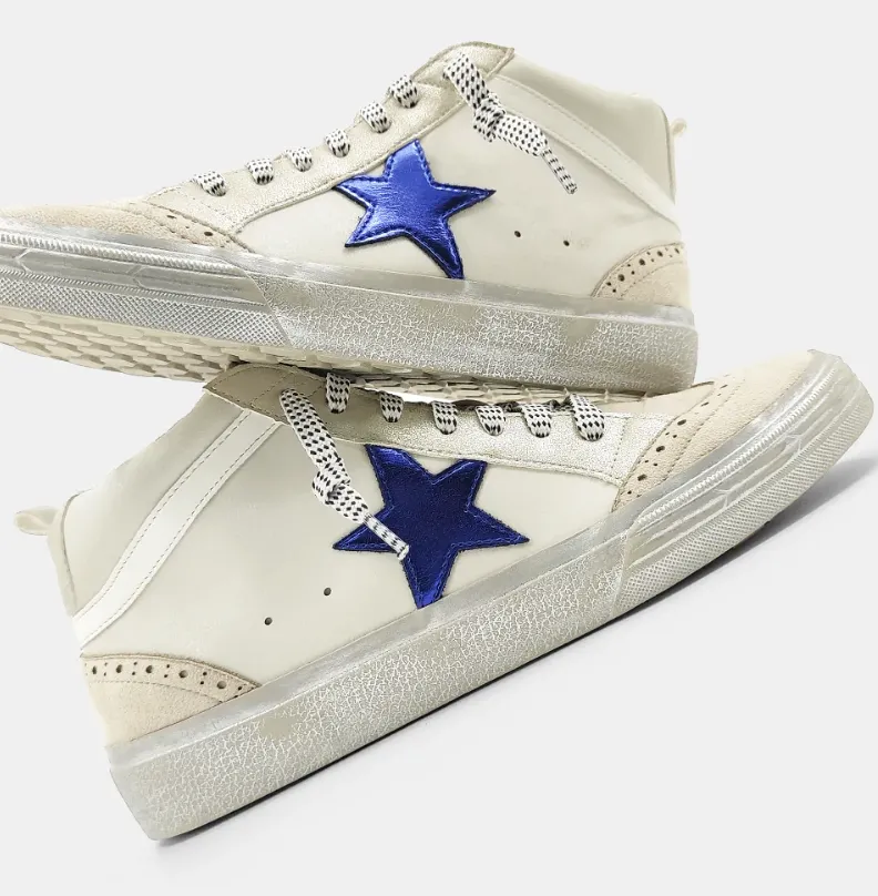 Paulina Royal Star High Top Sneaker