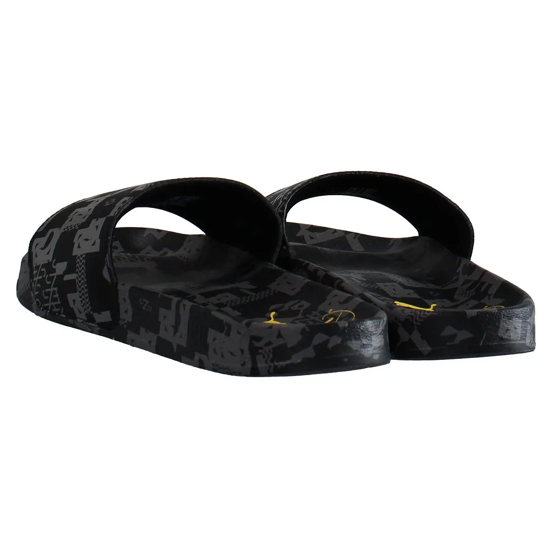 Puma Leadcat x Neymar Jr. Mens Black Sliders