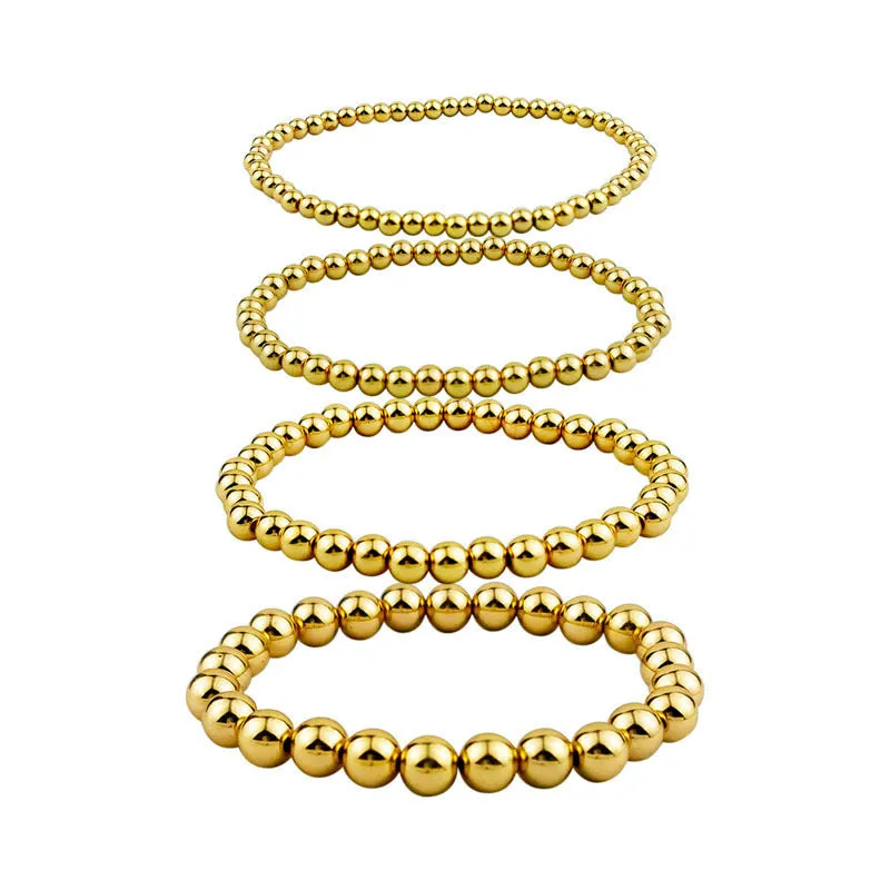 Punk CCB Ball Stretch Bracelet Fashion