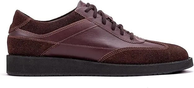 QUIVE LONDON Bliss Semi Formal Leather Trainers