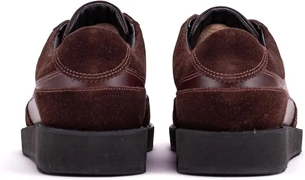 QUIVE LONDON Bliss Semi Formal Leather Trainers