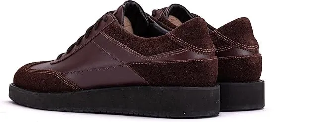 QUIVE LONDON Bliss Semi Formal Leather Trainers