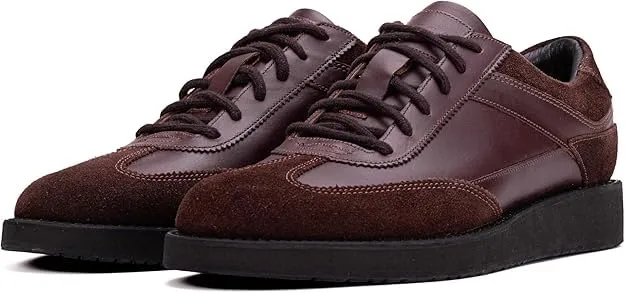 QUIVE LONDON Bliss Semi Formal Leather Trainers