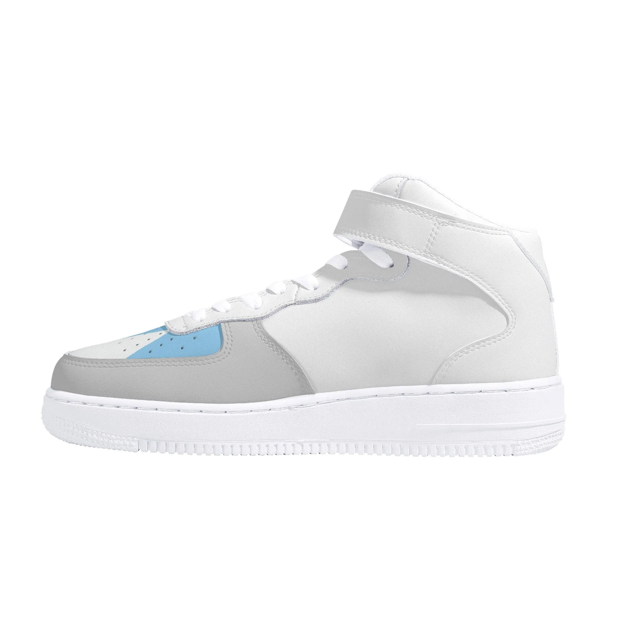 "Air Borikén" Men's High Top Leather Sneakers