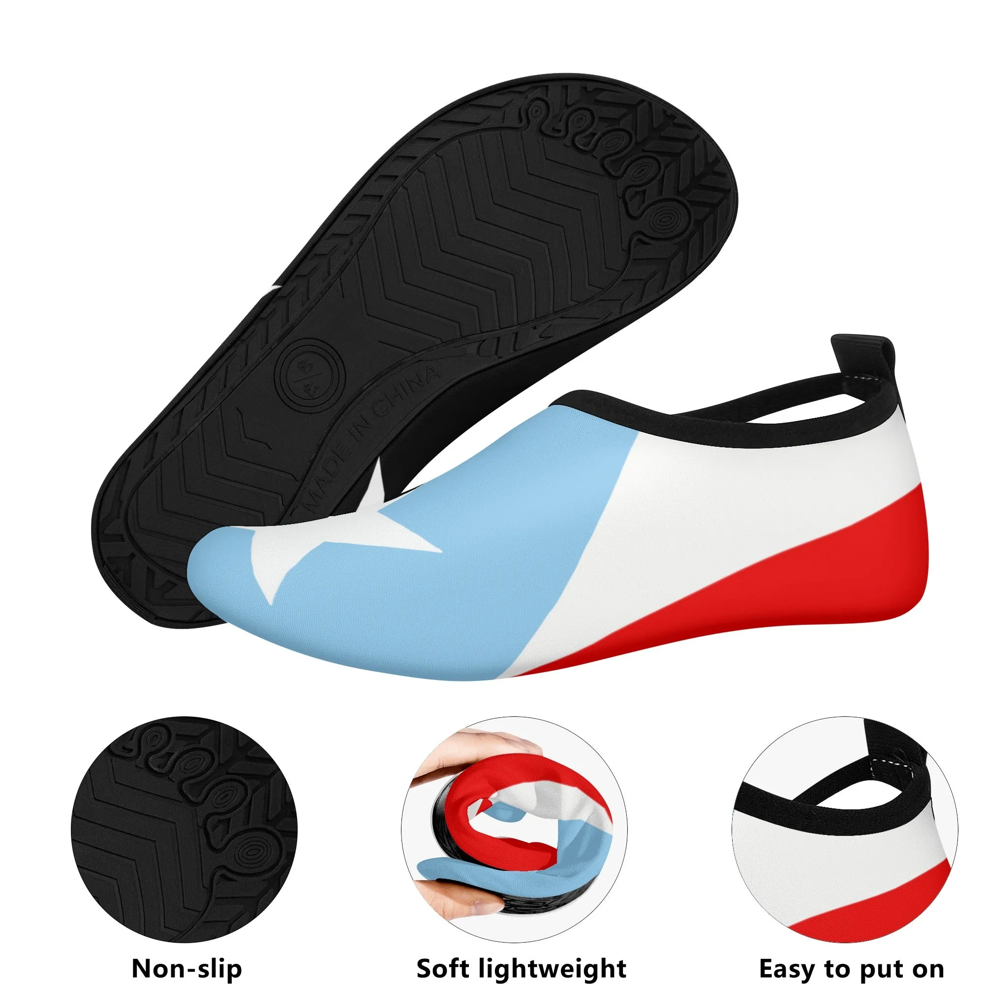 "Borikén" Womens Water Sports Aqua Socks
