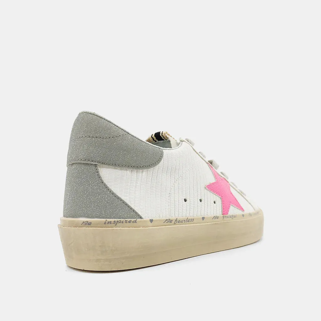 Reba Pink Bone Sneaker