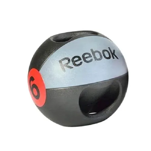 Reebok Fitness Gym CrossFit High-Quality Double Grip Medicine Ball [EX]
