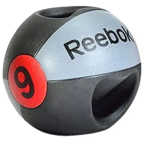 Reebok Fitness Gym CrossFit High-Quality Double Grip Medicine Ball [EX]