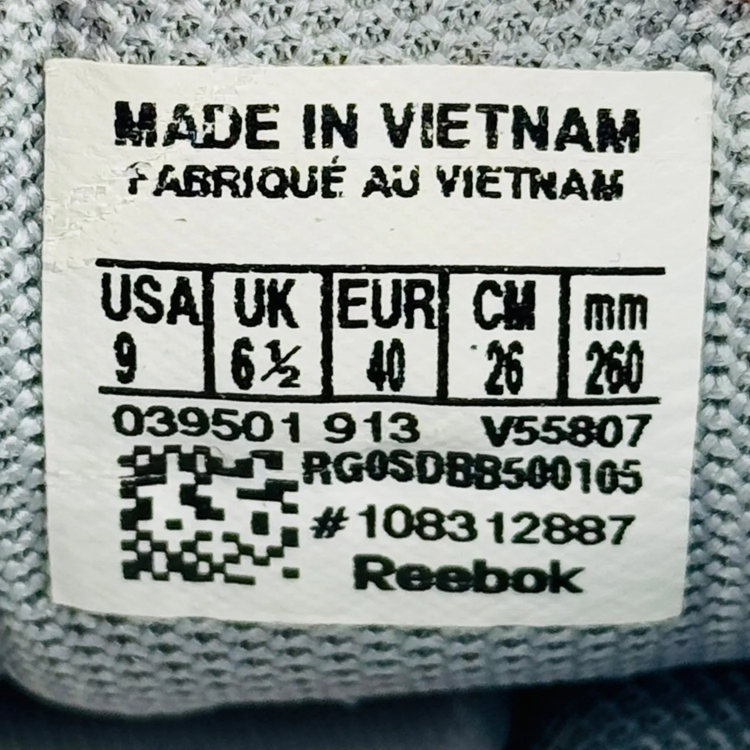 Reebok Yourflex Trainette RS 4.0 Shoes (Size 40) - 039501