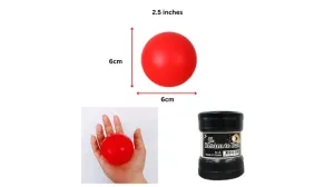 Return Ball Red, 2.5 inch by JL Magic