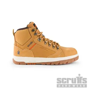 Scruffs Nevis Safety Boots Tan Size 8 / 42