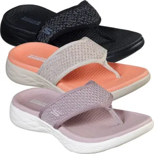 Skechers Performance Women's On The GO 600 Glossy Flip-Flop (16150)