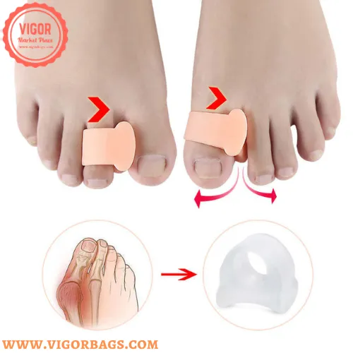 Straightener Orthopedic Toes Protection & Thumb Foot Care Ball of soft Silicone Foot Cushions Combo Pack - MOQ 10 Pcs