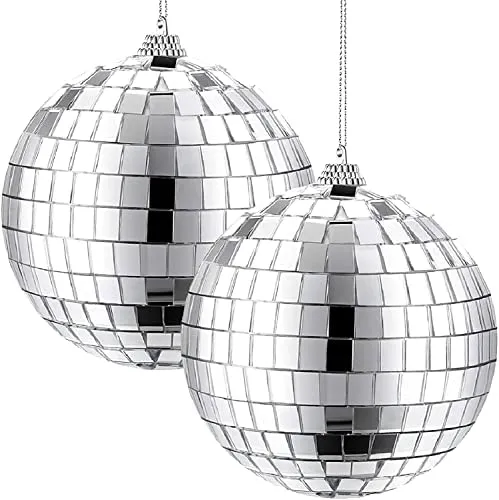 The Decor Affair 1 Pcs Eliminator Lighting Disco Ball with Hanging Swivel,Mirror Ball (5 Inch) Decoration.