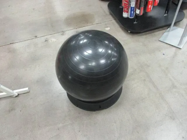Used B.M.P. 55cm Exercise Ball W/ UrbanFit Ball Stand