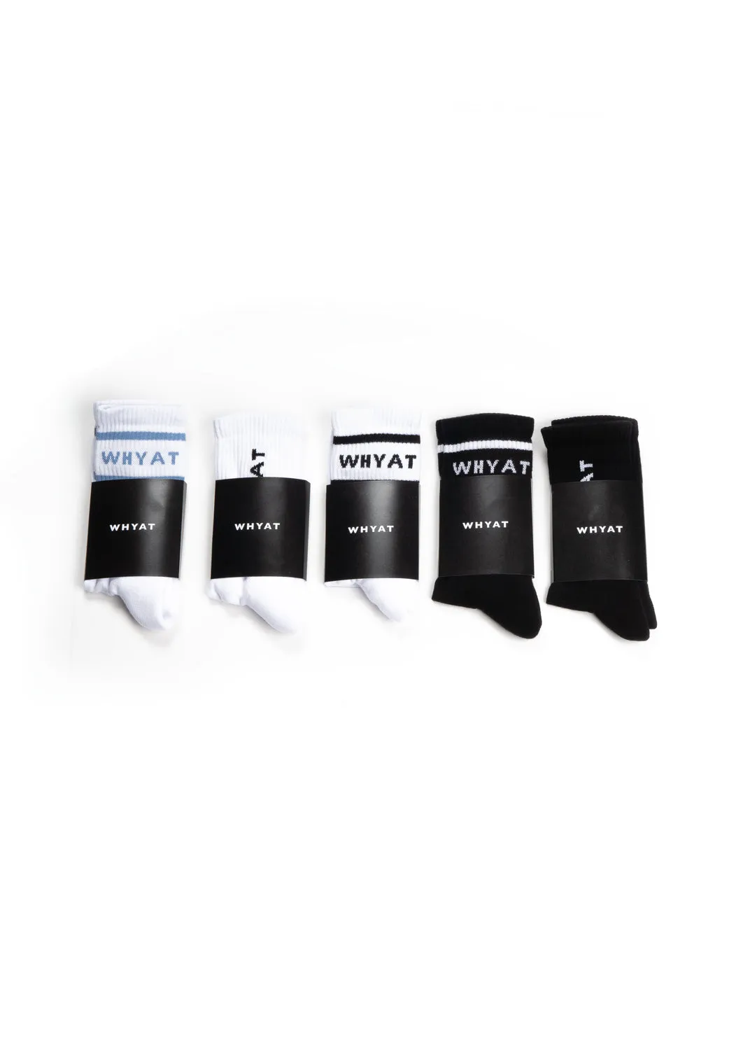 WHYAT B-Ball Socks -navy
