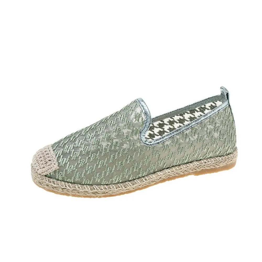 Women's Retro Plaid Loafers