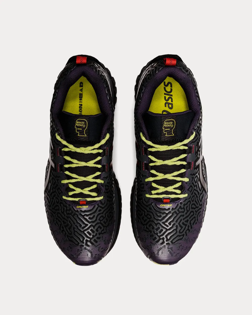 x Brain Dead Trabuco Max Black / Cinnabar Running Shoes