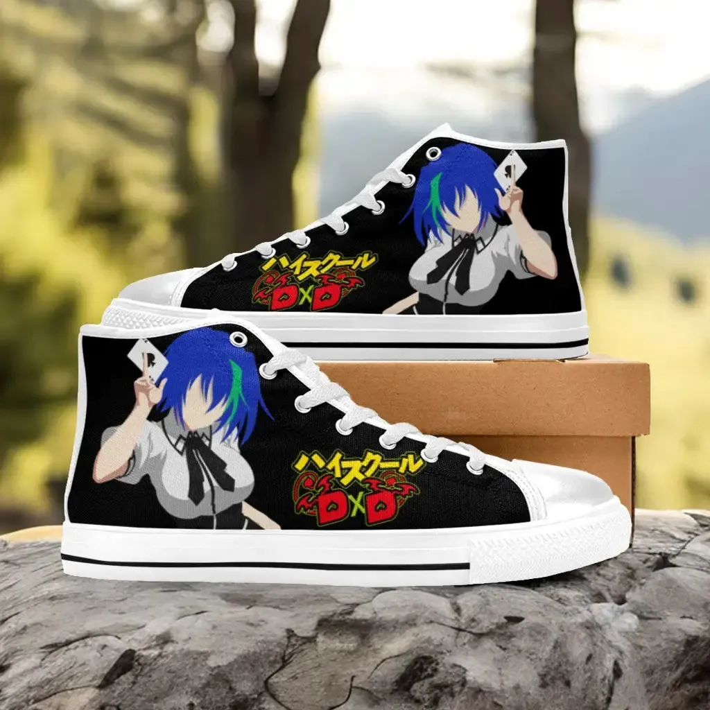 Xenovia Quarta High School DxD Shoes High Top Sneakers for Kids and Adults