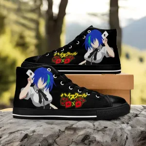Xenovia Quarta High School DxD Shoes High Top Sneakers for Kids and Adults