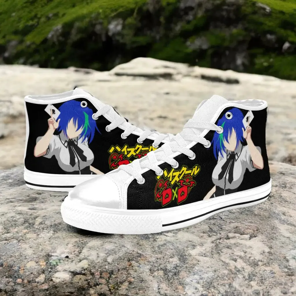 Xenovia Quarta High School DxD Shoes High Top Sneakers for Kids and Adults
